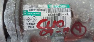 RENAULT CLIO 2009-2013 ΚΟΜΠΡΕΣΕΡ A/C 8200819568 SANDEN