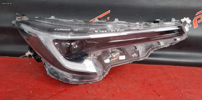 TOYOTA COROLLA 2023-2025 Ε21 H/B ΦΑΝΑΡΙ ΕΜΠΡΟΣ ΔΕΞΙΟ FULL LED (ΜΕ ΦΑΚΟ) 81110-02X10 M*
