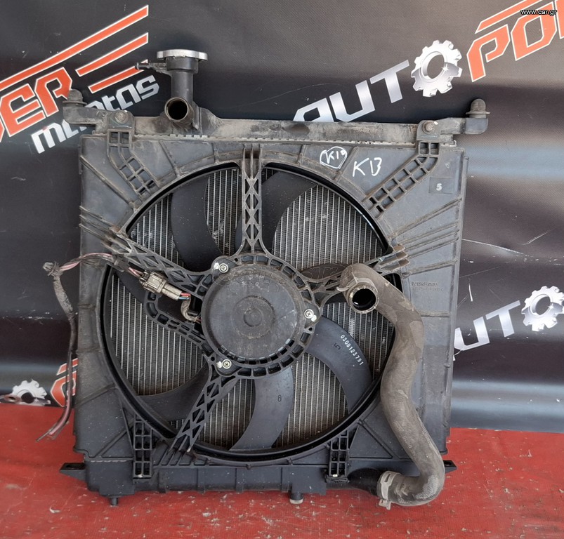 NISSAN MICRA K13 2010-2017 βενζινη HR12 ΨΥΓΕΙΟ ΝΕΡΟΥ - ΒΕΝΤΙΛΑΤΕΡ A2*