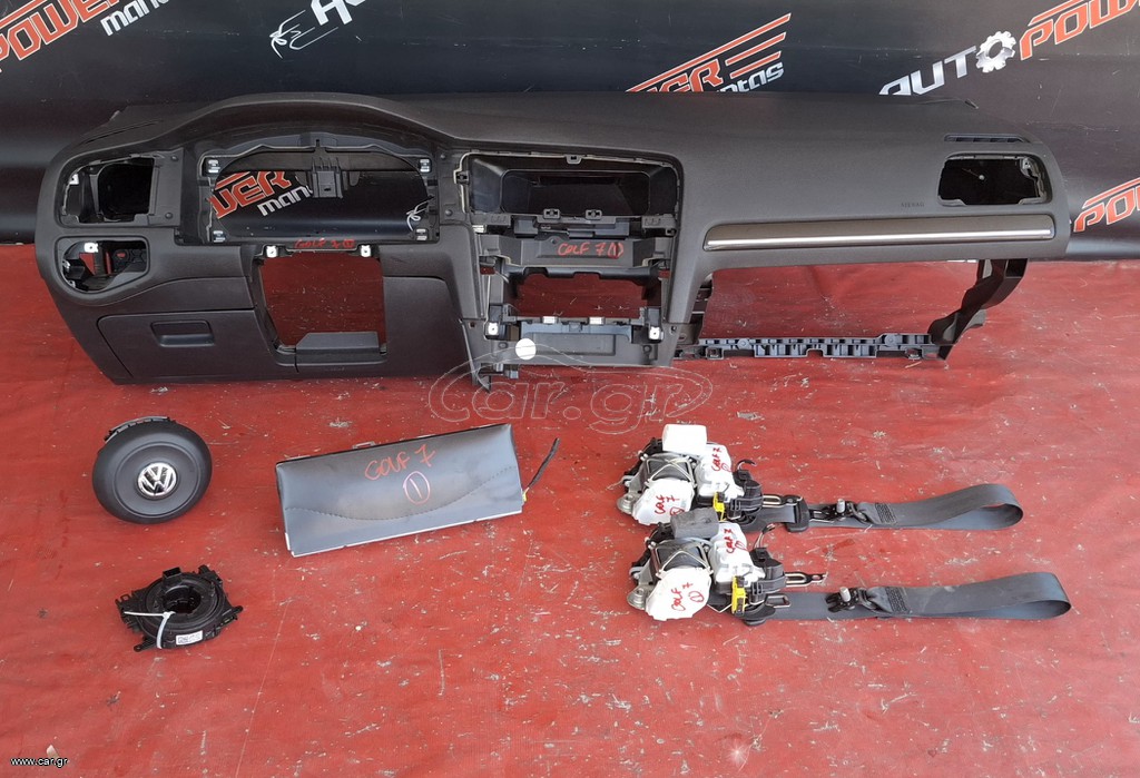 VW GOLF 7 2013-2019 SΕΤ ΑΕΡΟΣΑΚΟΙ M*