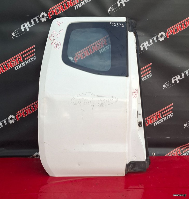 NISSAN P/U (D23) NAVARA NP300 DOUBLE CAB 4WD 2015-2021 ΠΟΡΤΑ ΠΙΣΩ ΔΕΞΙΑ ΚΟΜΠΛΕ ( ΜΕ ΚΟΛΩΝΑ )A2*