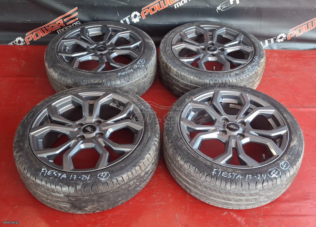 FORD FIESTA 2017-2024 ST-LINE ΖΑΝΤΕΣ ΑΛΟΥΜΙΝΙΟΥ 17'' 205/45/17 Μ*